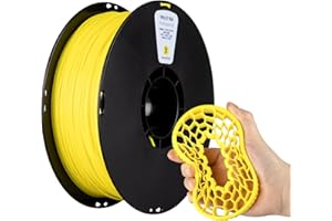 ‎KEXCELLED TPU 95A Filament 1,75mm kexcelled, elastyczny filament TPU do drukarek 3D, wysoka wytrzymałość i elastyczność, dokładność wymiarowa +/- 0,05mm, Żółty