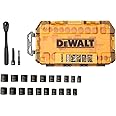 Dewalt Impact Socket Set, 23-Piece, 3/8" Drive Metric/Sae (Dwmt74738)