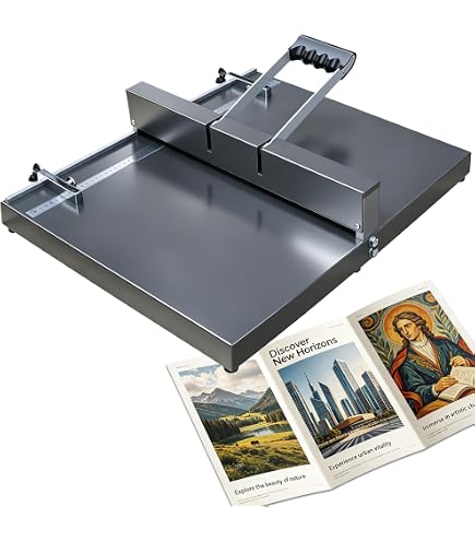 A3 papier vouwmachine - Handmatig vouwapparaat van commerciële kwaliteit voor nauwkeurig scoren en vouwen - Heavy Duty Office Tool ideaal voor A3 papier vouwmachine - Handmatig vouwapparaat van commerciële kwaliteit voor nauwkeurig scoren en vouwen - Heavy Duty Office Tool ideaal voor