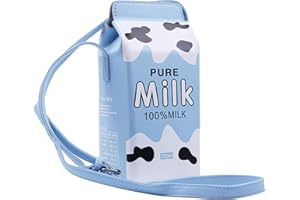 LUI SUI Mädchen Geldbörse süße Milch Box Brieftasche Tasche kleine Crossbody Persönlichkeit Mini Umhängetasche Handtaschen