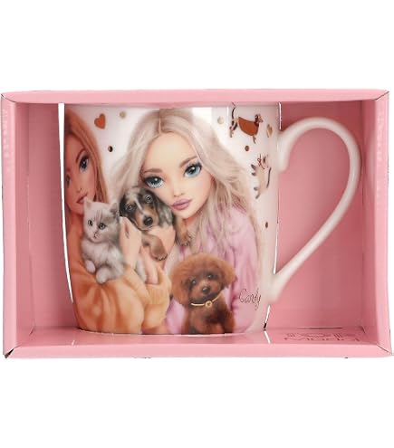 Depesche TOPModel Gioco Di Carte Quartetto – 32 Carte Con Motivi Fashion, Per 2-3 Giocatori, Idee Regalo Per Bambine E Ragazze