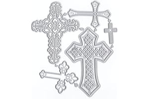 DzIxY Cross Jesus Fustelle in metallo per la creazione di biglietti Kit goffratura carta Die Cuts Scrapbook macchina stencil tasche di stoccaggio forniture