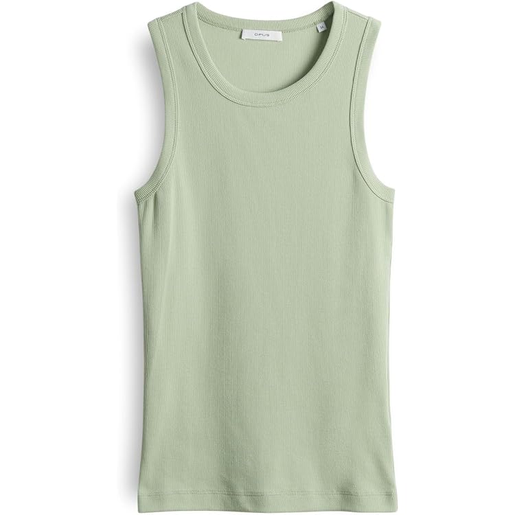 OPUS Damen Tanktop IMILIA Aus BCI Cotton Mix – Figurbetont, ärmellos, In Vielen Farben, Größe 42