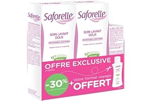 Saforelle soin lavant 2 x 500 ml - Offre Promo