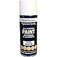 All Purpose White MATT 400ML - Professional Satin Finish Spray Wood Color Paint