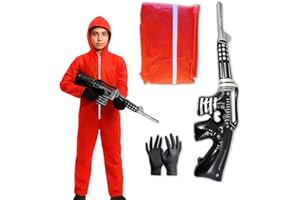 HALLOWEENMANIA 5 pcs Guard Halloween Costumes For Boys - Boys One Size Fits All - 2025 Trending Fancy Dress - UK Based Brand