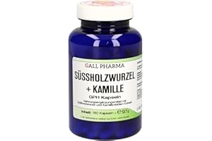 Gall Pharma Süßholzwurzel plus Kamille GPH Kapseln, 180 Kapseln