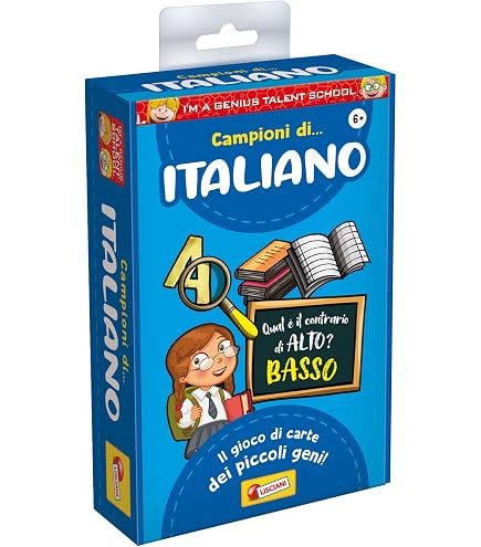 Clementoni „Das Ho“ – Gesellschaftsspiel Mit 400 Fragen Zur Italienischen Sprache, Für 2–6 Spieler Ab 10 Jahren