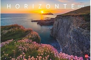 Horizonte Kalender 2025: Traumhafte Landschaftsfotos in einem großen Wandkalender. Kalender im Großformat - ein spektakulärer Blickfang und Wandschmuck.