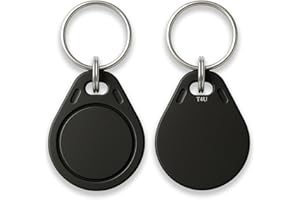 Lot de 10 Badges RFID 13.56Mhz | Programmable MCT Android | UID modifiable | Puce CUID | T4U®