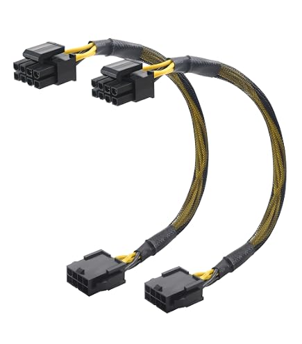 Cavo Prolunga Alimentatore 4 Pin Maschio A 4 Pin Femmina – 12V ATX P4 – 20 Cm – Nero – Nuovo