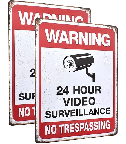 No Trespassing Site Under Video, Violators Prosecuted Sign, SKU: K2-4481 - View #13