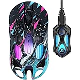 GravaStar Mercury X Pro Kablosuz Oyun Faresi - 32.000 DPI PAW 3950 Sens&ouml;r, 8.000Hz Yoklama Hızı, Magnezyum Alaşımlı İ&ccedil;i Boş &Ccedil;