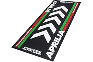 Bike It Teppich Biketek Aprilia Serie 4 Garagenmatte Motorradteppich