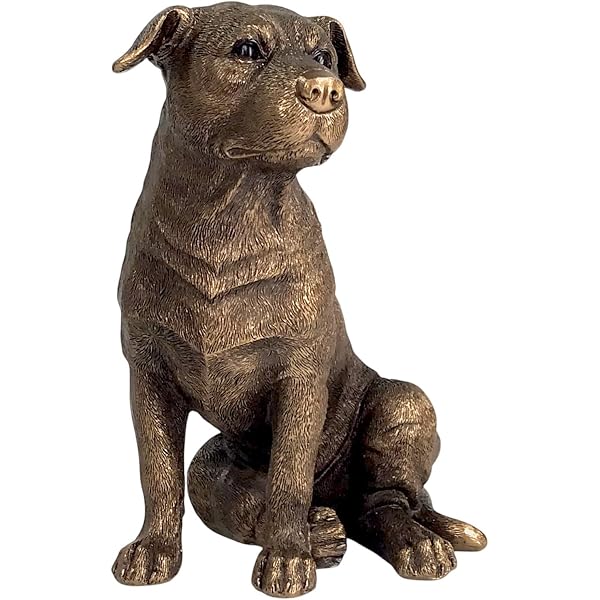 Staffordshire Bullterrier Grußkarte – Aquarell Mit Spritzeffekt, Ca. 144 X 144 Mm, Blanko Innen – Für Hundefreunde