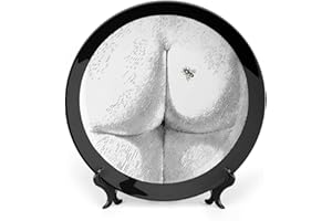 SKYRUG Lina Cavalieri - Piatto decorativo Fornase per il trucco del viso, decorazione da appendere alla parete, con staffa e gancio speciale a molla, stile - 38,4 cm