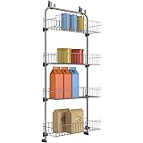 Metaltex Türregal, Silber, 103 x 17 x 45 cm