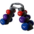 BodyRip ERGO NEOPRENE HAND DUMBBELL WEIGHT SET EXERCISE TONE FITNESS HOME GYM