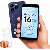 AGM Note N2 Budget Smartphone Android 16 go,Mini Phone 4.96 Inch | WhatsApp|3GB + 32GB|3000mAh|Dual SIM|IP54|GPS|Basic Smartp