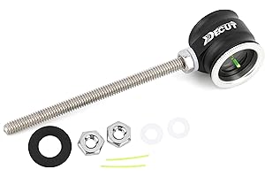 MILAEM Tiro con Arco Recurvo Vista del Arco Alcance Pin Punto de mira 0.5 0.75 1.0 Barra de Fibra óptica Mano Derecha y Mano Izquierda