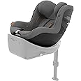 CYBEX Gold child car seat Sirona G i-Size Comfort, From approx. 3 months to 4 years (excluding base), Max. 19 kg, 61 - 105 cm (from 40 cm with newborn insert), Lava Grey