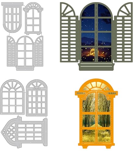 Fustelle Vintage Per Scrapbooking - Acciaio Inox, Per Carte E Fai Da Te - Foto 2