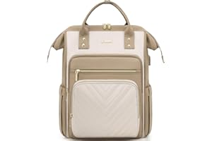 LOVEVOOK Plecak na Laptopa dla Kobiet, 17 Cali, Fioletowy