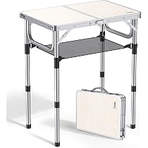 Campingtisch Klappbar Grilltisch 60x40cm Klapptisch Für Picknick Garten