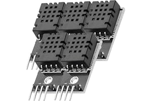AZDelivery 5 x DHT20 sensore di temperatura digitale e sensore di umidità con interfaccia I2C 2.5V a 5.5V compatibile con la scheda Raspberry Pi per progetti di microelettronica fai da te