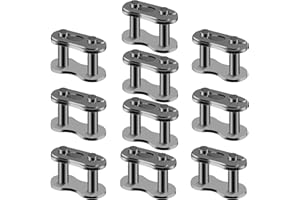 YOFMOO Yingshop 10 Pcs 420 Drive Chain Repair Master Connector Split Link fits 50cc 66cc 70cc 80cc 90cc 110cc 125cc ATV Quad Scooter Motorcycle Go Kart Moped Pit Dirt Pocket Mini Bike Honda XR50 CRF50