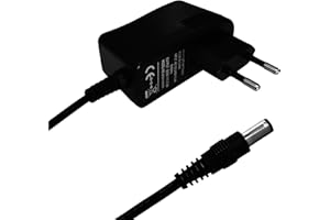 Transformador Fuente Alimentación 220V 5V - 2A INIVECH, Cargador con Conector 5.5mm para TV Box, Mini PC, Portátil, Cámara IP, Tiras LED, CCTV, HUB USB, Splitter, DAC, NAS, Tanix