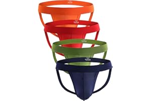 Tyhengta Men's Athletic Supporter Briefs Performance Jockstrap Underwear