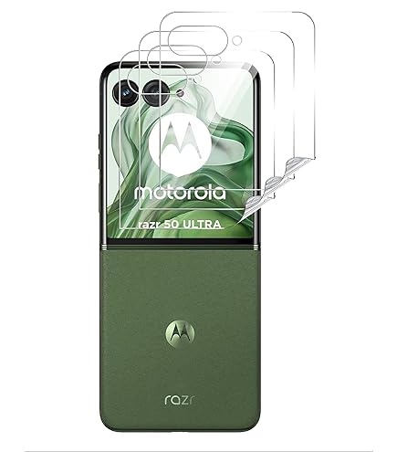 3x Pellicola Protettiva Vetro per LG Wing (Display posteriore