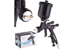 Mini Gravité Pistolet à Peinture de pulvérisation HVLP 1,0mm Buse AUARITA Nova