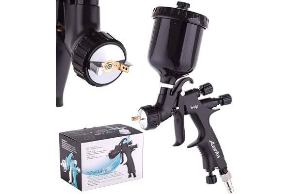 Mini Gravité Pistolet à Peinture de pulvérisation HVLP 0,8mm Buse AUARITA Nova