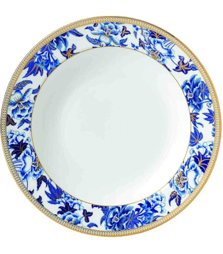 Bordallo Pinheiro Maria Flor Charger Plate - Cosmos Design, Decorative Porcelain Plate, Dishwasher Safe - View #2