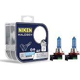 niken 12V H11 55W BEYAZ IŞIK AMPUL 5000K (2 ADET)