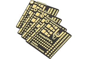 SPEEDY BEE Speedybee 4pcs FPV Soldering Practice Board for FPV Drone Beginners, Tools for Flight controller ESC Soldering Practice