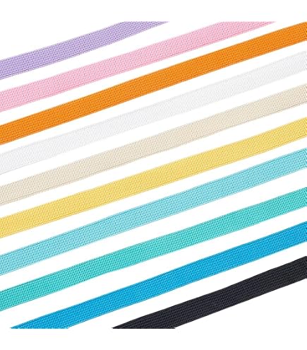 PATIKIL Elastic Bands 10mm X 45 Meters - Polyester Flat Elastic Cord For Sewing, Crafting, DIY (Beige) - View #13