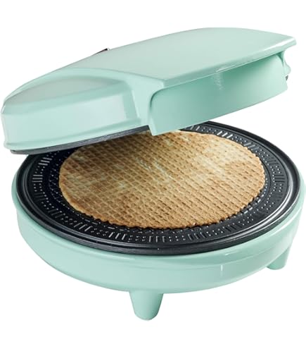 Stampo Per Ferratelle CBE Tondo In Alluminio - Per Cialde E Biscotti, Con Manici, Tradizionale - Foto 12