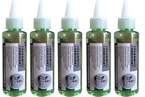 RICHOLYN Huile De Lubrification Pour Tapis Roulant,Huile D'entretien Pour Tapis De Course Huile De Silicone Pour Courroie De Tapis De Course Ceinture Lubrifiant Pour Sport Course À Pied & Fitness,60ml*5