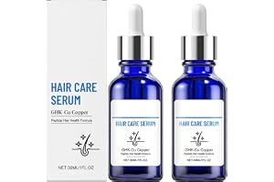 Ghk-Cu koppar peptid serum för hår, Ghk-Cu koppar peptid serum för torrt skadat hår, stärker och förtjockar håret, fuktgivand