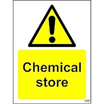 Chemical Store Keep Door Locked Shut Safety Sign - UAE - View #13