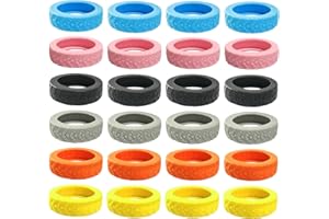 COACOM Cubierta del Tronco De 24 Partes, Cubierta De Rueda Resistente A Los Arañazos, Intercambio De Maletas, Maletas, Neumáticos De Maleta.