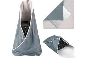 GCJUYA Kamera Wrap, Schutzhülle, Objektivtasche, Magisches Selbstklebendes Kamera Tuch, 35X35cm Protective Wrap für DSLR/Fotoausrüstung
