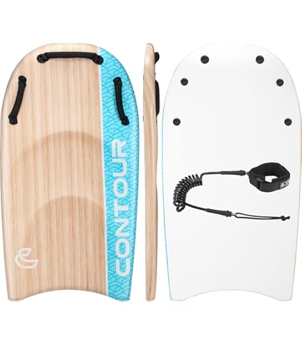 RIP Bodyboard - Reactor Stringer avec leash (EPS) - Red / White RIP