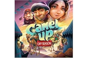 Plan B Games | Camel Up: Off Season | Board Game | Ages 8+ | 3-5 Players | 45 Minutes Playing Time,PBGPZG20090EN