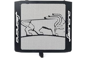 HEIGOAL Motorrad Kühlergrill Abdeckung Grill Abdeckung für Benelli LeonineX 500 Leoncino 500 Leoncino500 BJ500