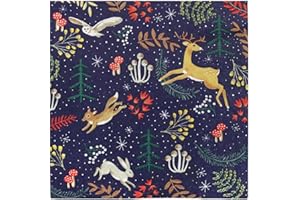 Truly Magical Recyclable Christmas Napkins, Enchanting Winter Wonderland Themed Xmas Disposable Serviettes | Perfect for Decoupage |Exclusively Designed in the UK by Talking Tables Pack of 20