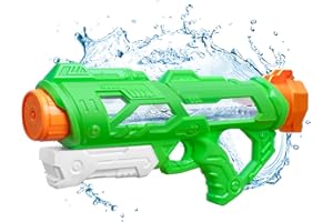 Hanmulee Water Pistols for Kids, 850CC Large Capacity Quick-Filling Leak-Proof Water Gun, Super Squirt Water Blaster Toy for Summer Swimming, Beach, Pool, Party, Water Fun Toys for Children Adults